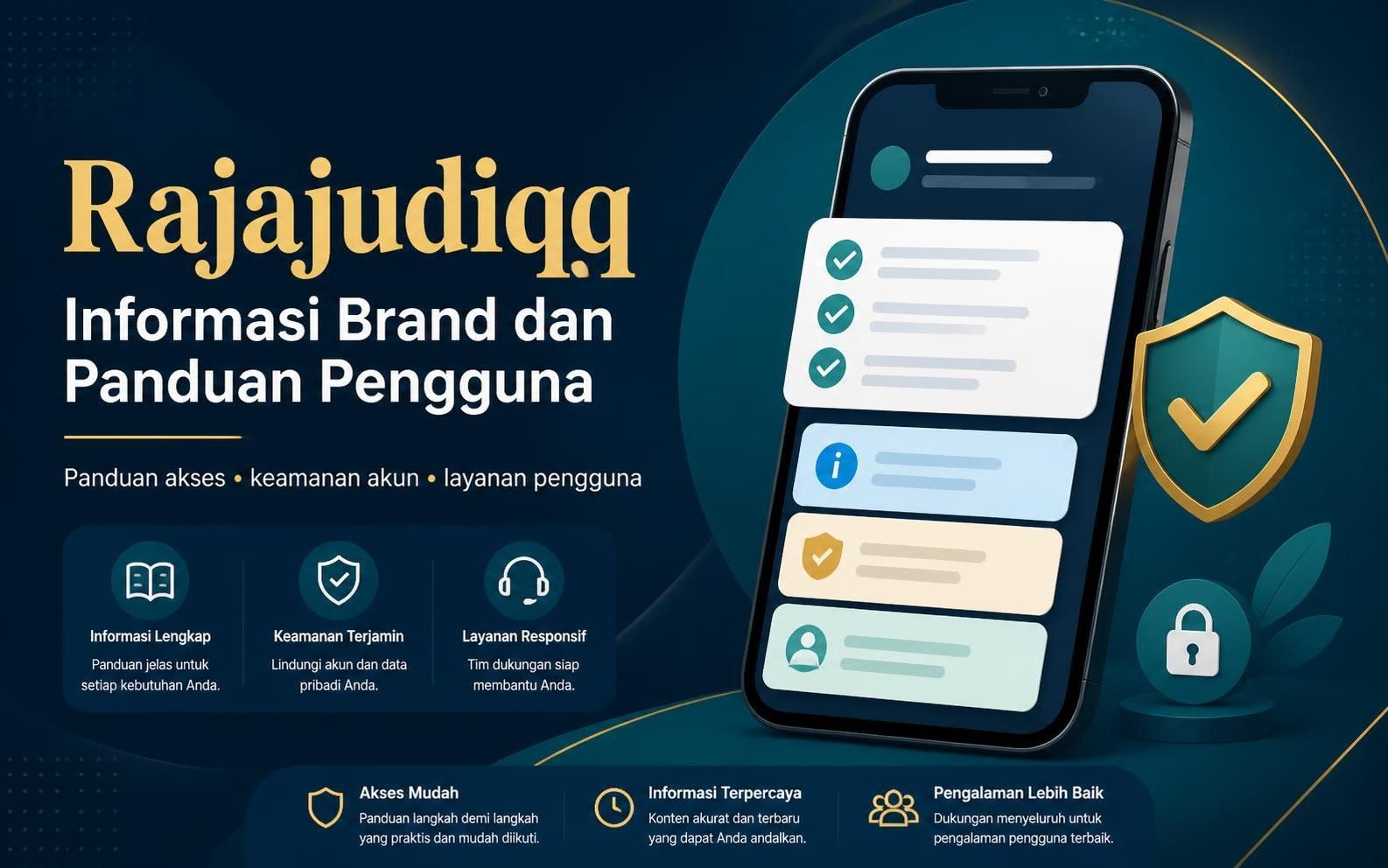Rajajudiqq link alternatif Informasi Brand dan Panduan Pengguna